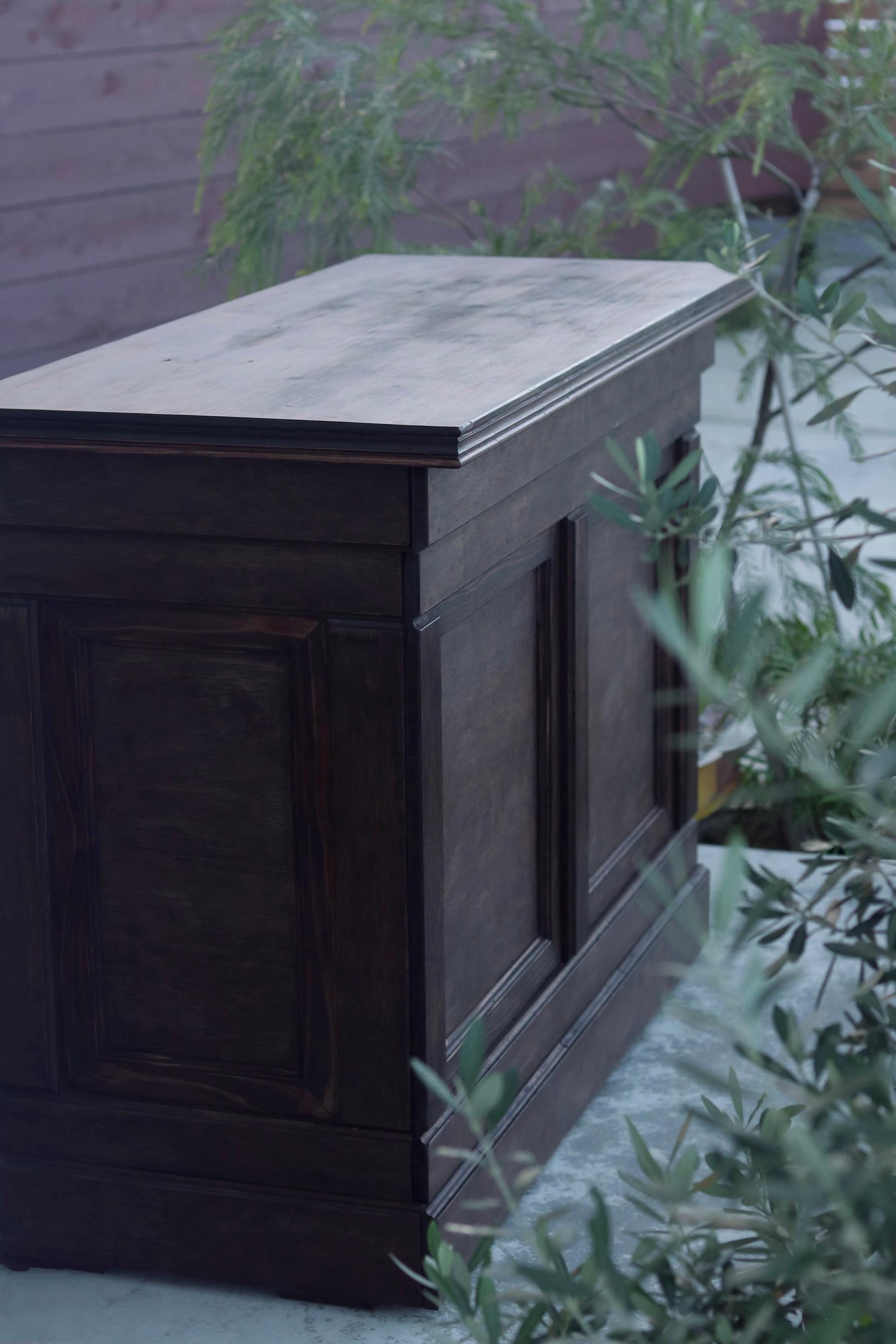 折り畳み式アンティークカウンター｜レジ・キャッシャー・バーカウンター・受付・店舗什器 | 3枚目